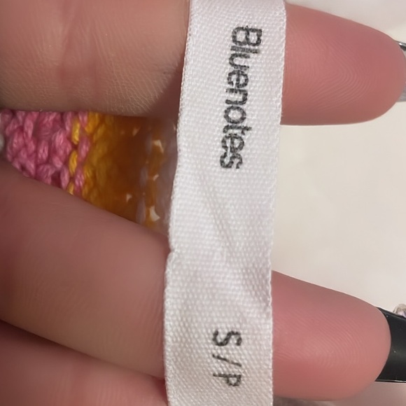 bluenotes knit holter top - Picture 2 of 2